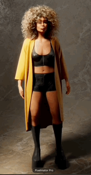 Lion Babe Replicas project showcase image 2 -
                    Our team built a digital replica of music artist Lion Babe. Both Jillian and Lucas were meticulously...